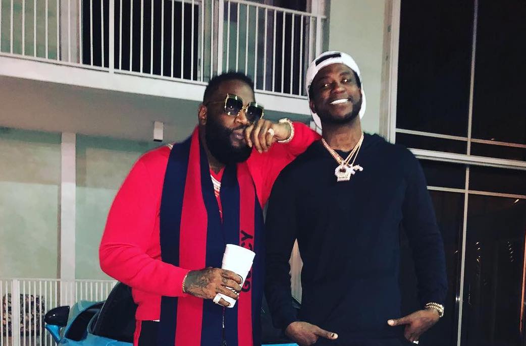 Rick Ross Links Up with Gucci Man After Hospital Stay