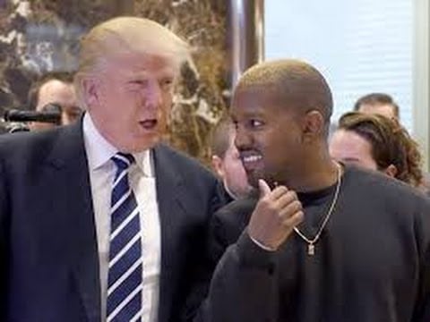 Kanye West Caught Hugged Up With Donald Trump!!|Throwback
