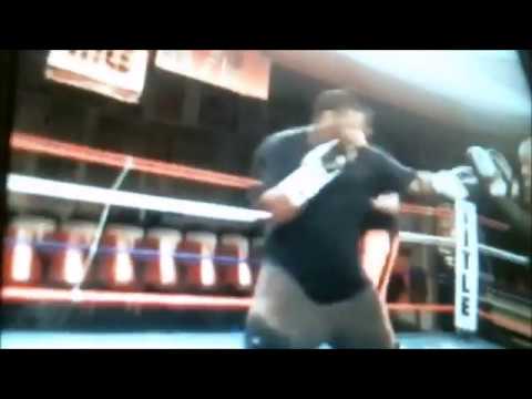 The Guy Who Punched Beanie Sigel (Teefy Bey) Caught In The Ring Boxing!! Throwback