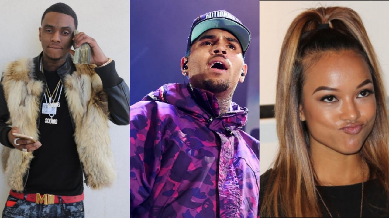 Karrueche Tran Weighs In On Beef Between Chris And Soulja Boy| Throwback