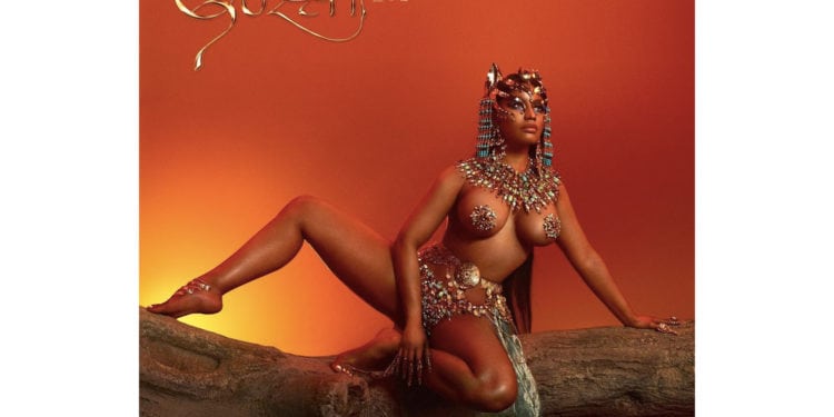 Nicki Minaj album cover for Queen