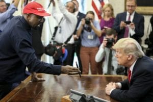 kanye w n pres trump