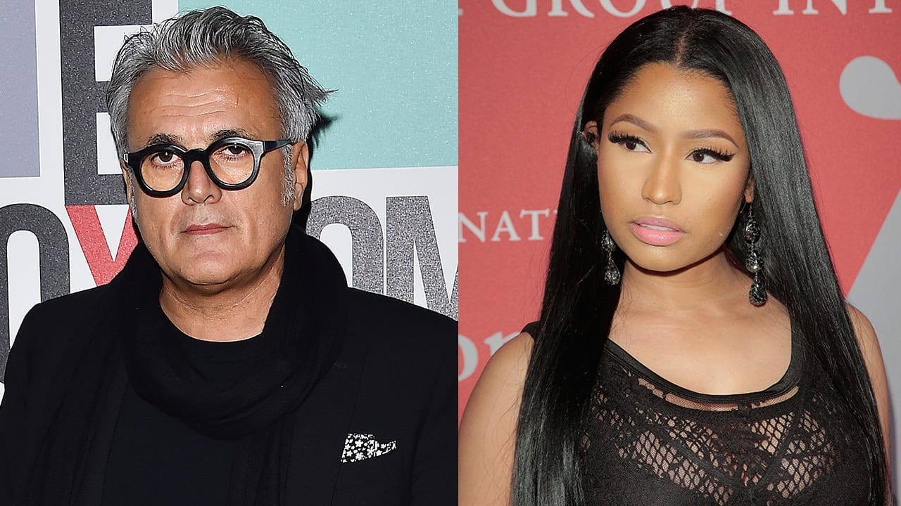 Nicki Minaj Blast Shoe Designer Giuseppe Zanotti||Throwback