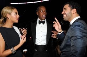 beyonce drake n jay z