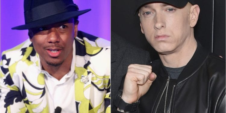 Nick Cannon Calls Eminem 'Elvis Presley On Crack'