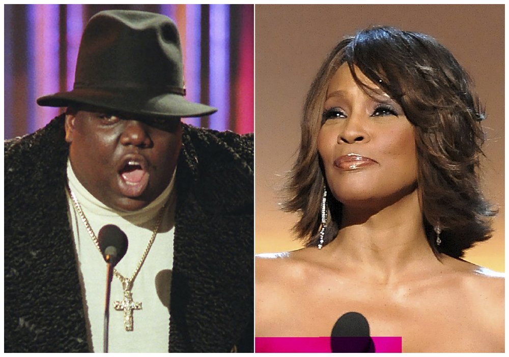 Biggie And Whitney R&R Hall Of Fame Nominees!!!!!