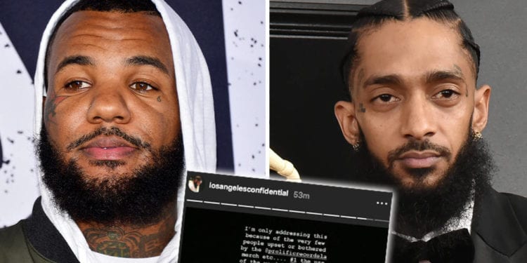 The Game Blasted For Use Of Nipsey Tattoo