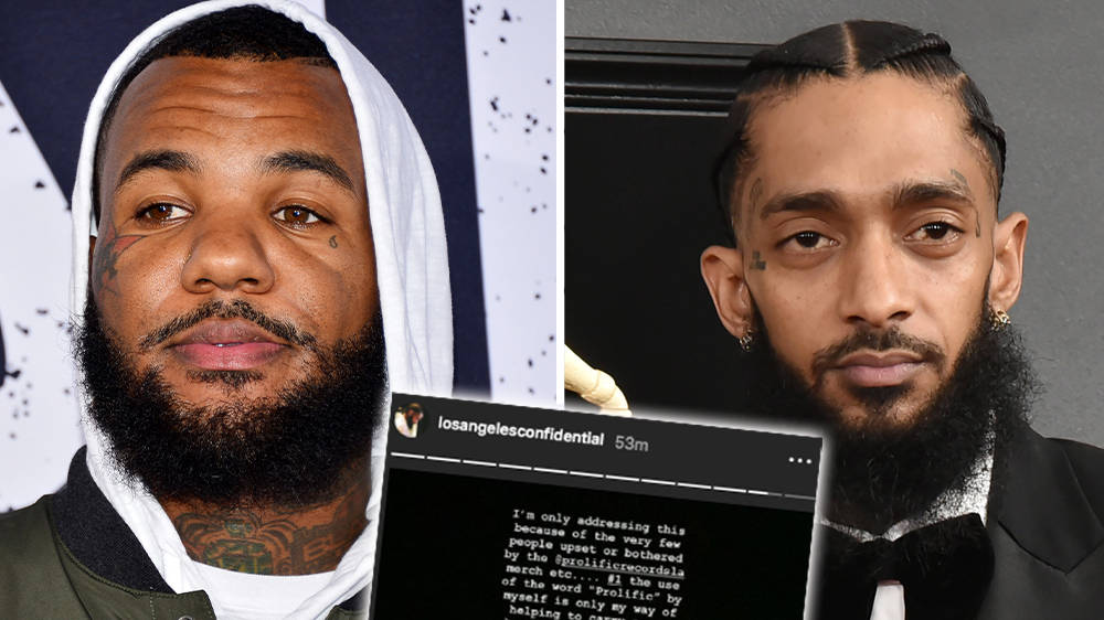The Game Blasted For Use Of Nipsey Tattoo!!!