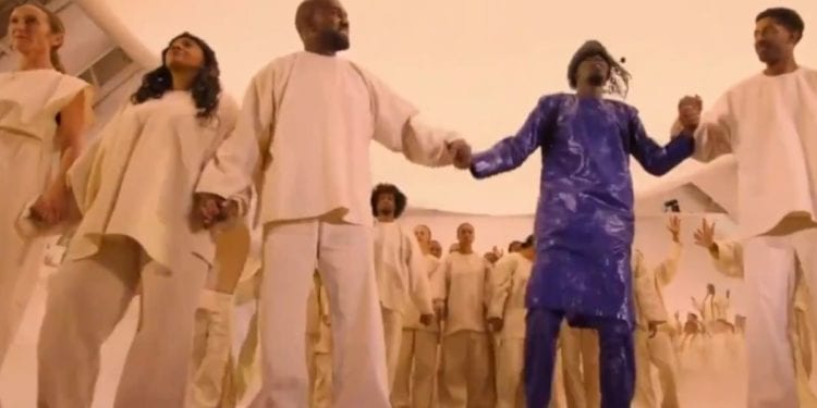 Kanye West N Sheck West Opera Performance