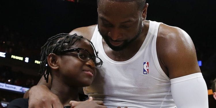 Dwayne Wade Defends His Son Zion