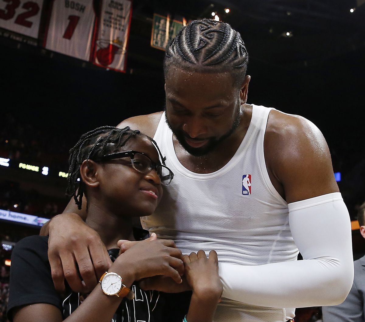 Dwayne Wade Defends His Son Zion!!!