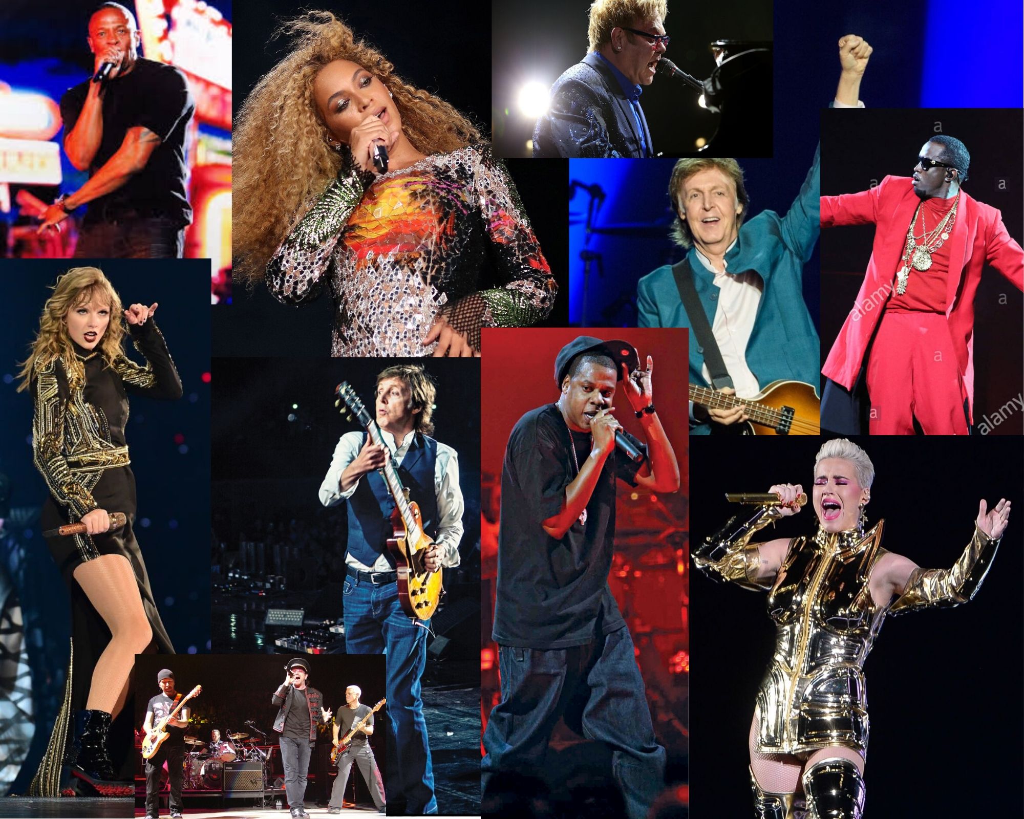 TOP 10 Money Making Musicians of the Decade!!!