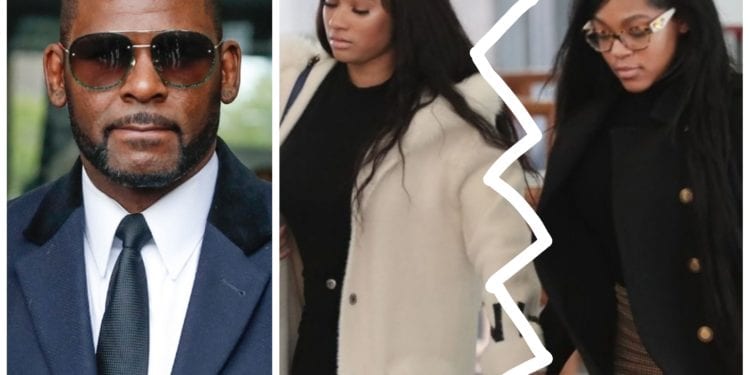 R Kelly's Girlfriends Get Into Heated Exchange