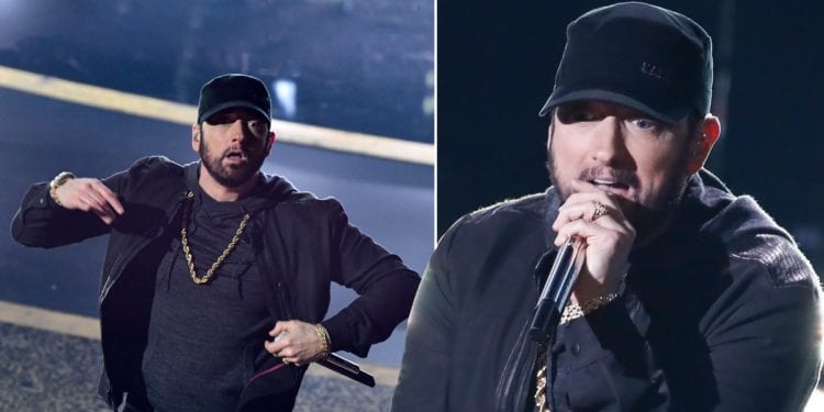 Eminem Performs At The Oscars