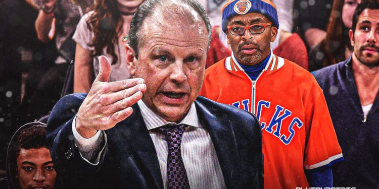 Spike Lee Upset With NBA Knicks Organization