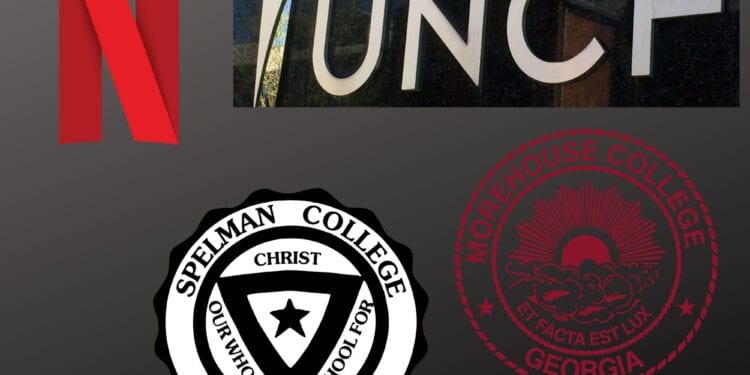 netflix ceo and wife donate to uncf