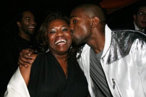kanye west and mom