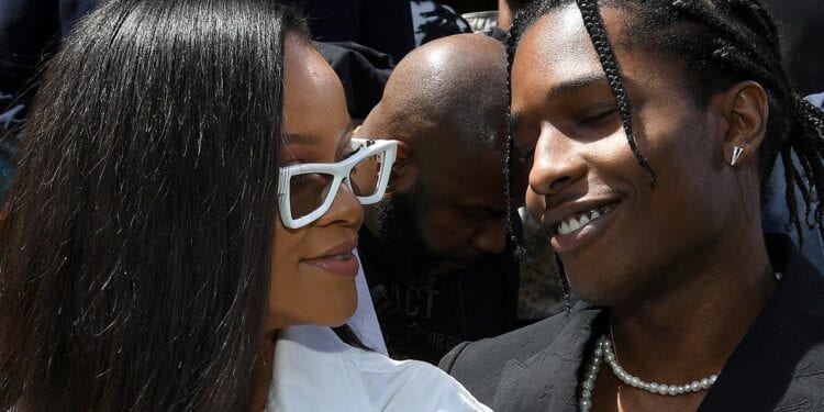 A$AP Rocky and Rihanna