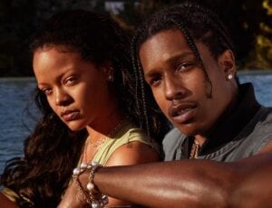 A$AP Rocky and Rihanna