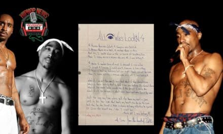 Tupac Penned Love Poem On Market For $95K!!!!