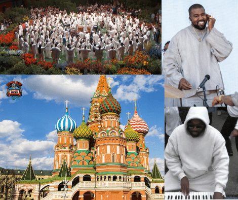 Is Kanye Sunday Service Going To Russia For Vladimir Putin?!?!?