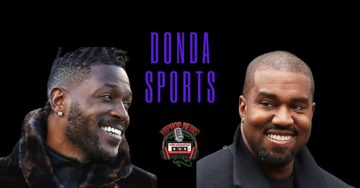 Antonio Brown Joins Kanye West’s DONDA Sports!!!!