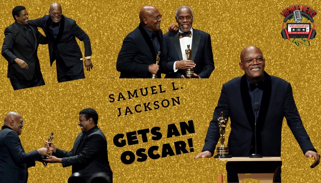 Samuel L. Jackson Wins His First Oscar!