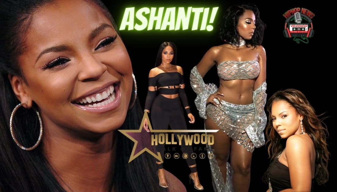 Ashanti Honored With Star On The Hollywood Walk Of Fame!!!!