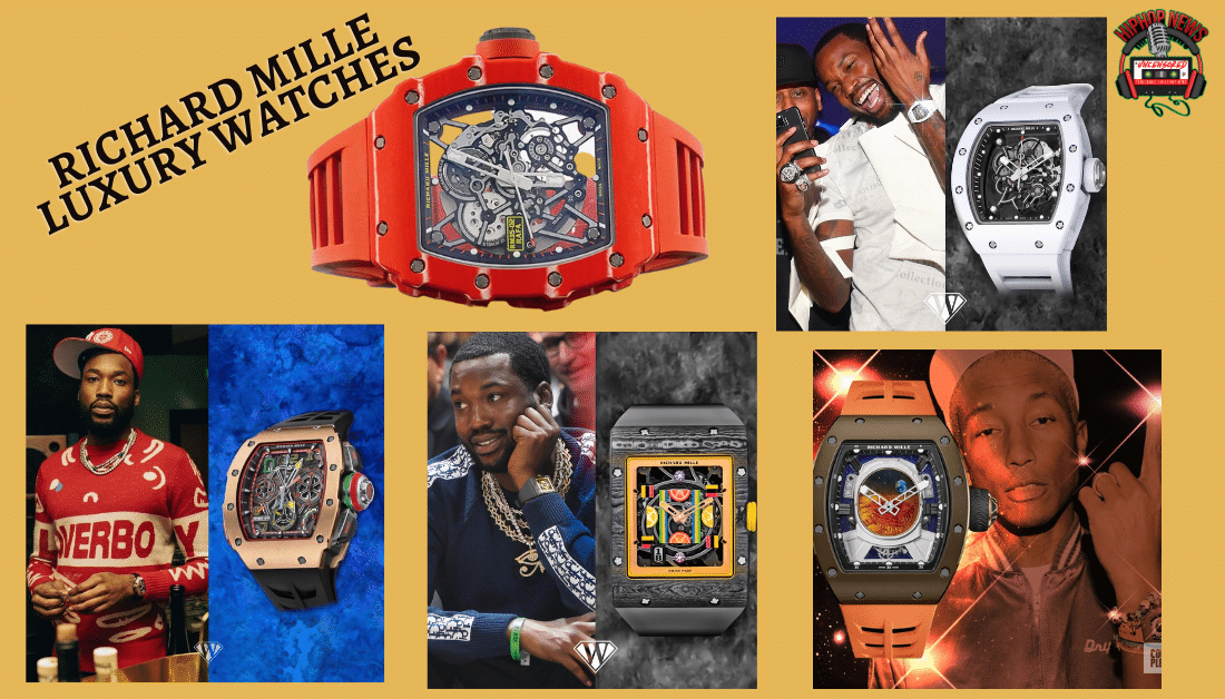 Meek Mill in Ghana: US Rapper Flaunts Luxury Richard Mille Watch