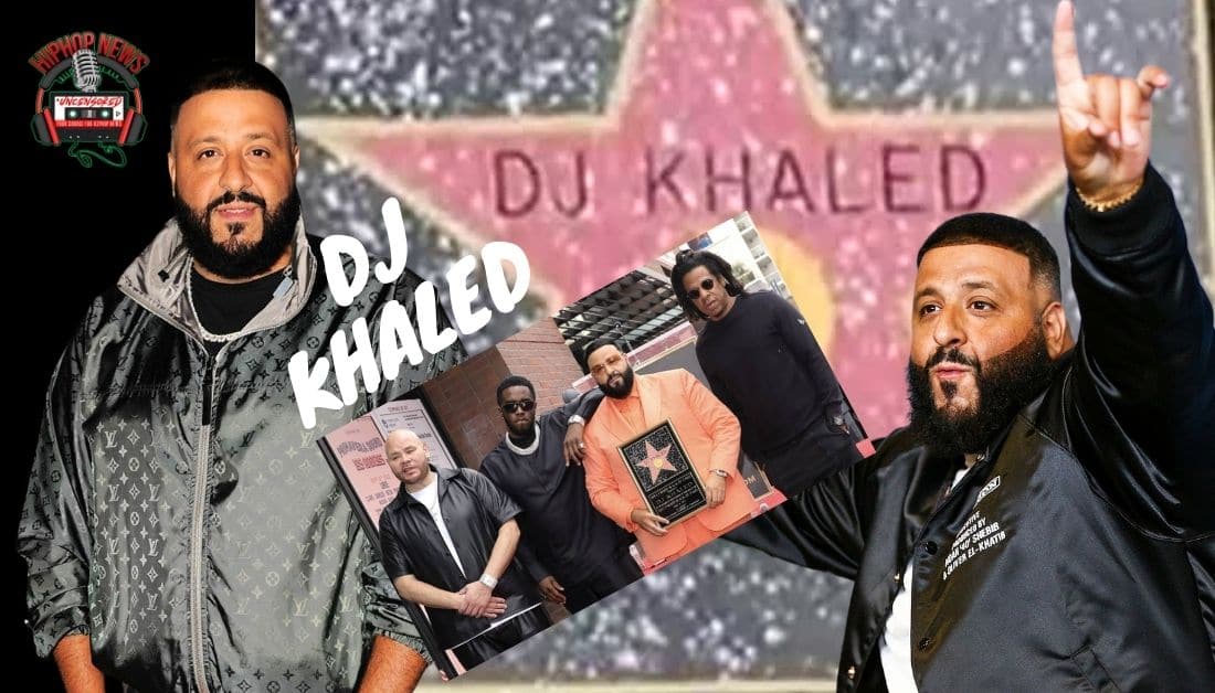 DJ Khaled Gets His Star On The Hollywood Walk Of Fame!!!!