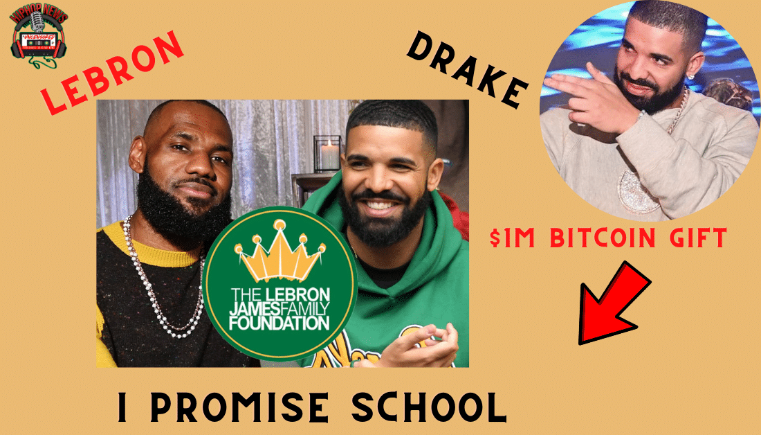 Drake Donates $1M To LeBron’s School