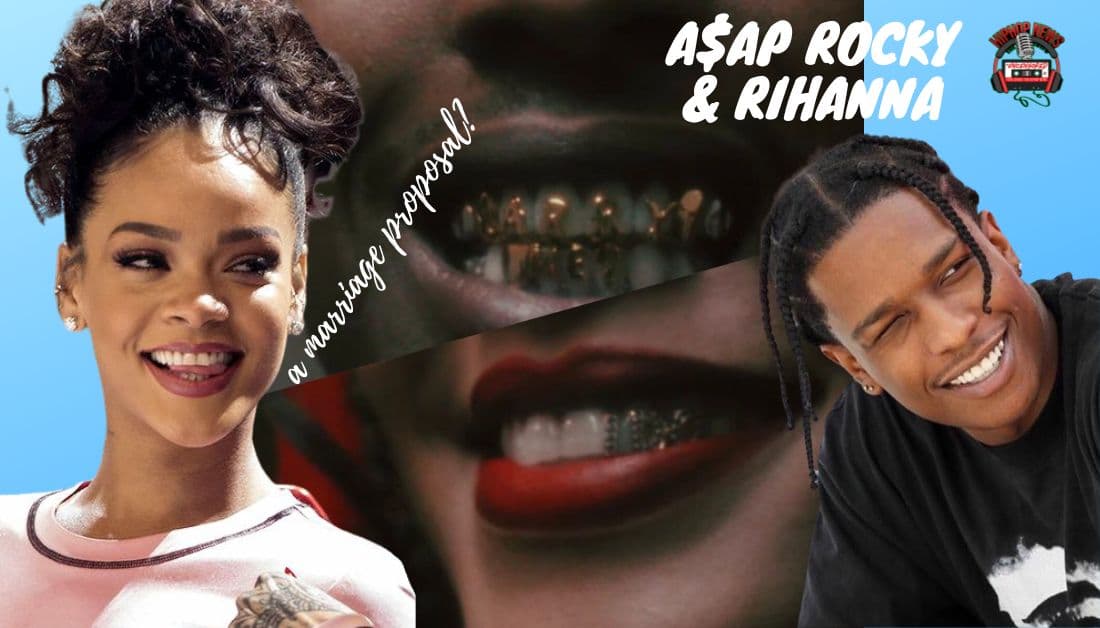A$AP Rocky Proposes To Rihanna In D.M.B.