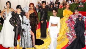 rihanna shuts down met gala