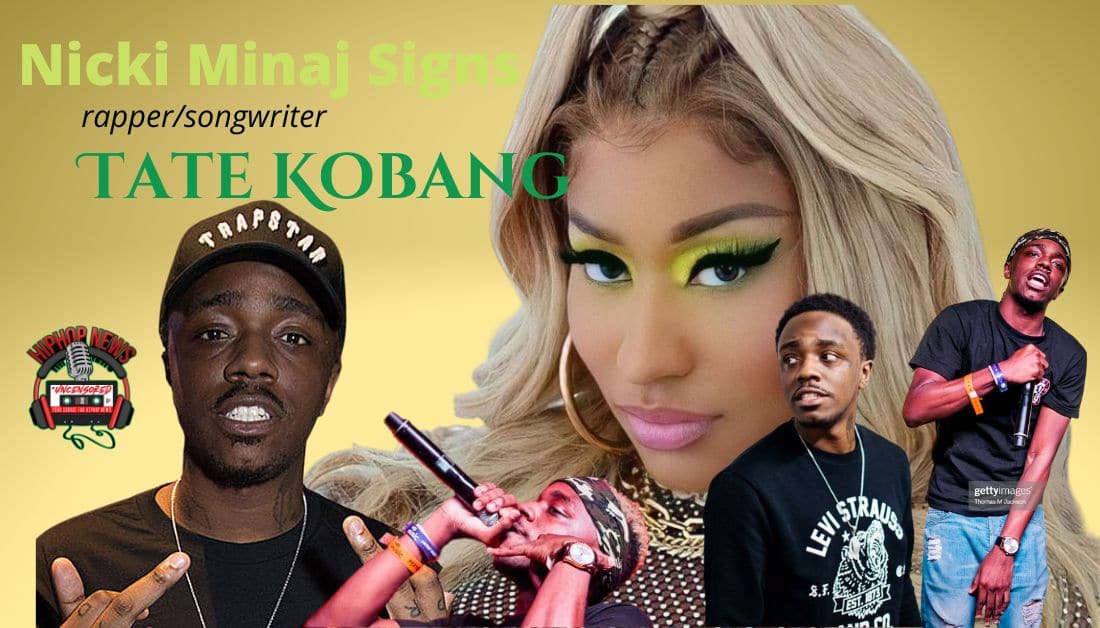 Tate Kobang First Artist Signed By Nicki Minaj