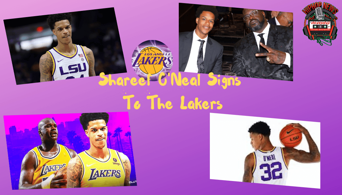 Shaq’s Oldest Son Signs With The Lakers