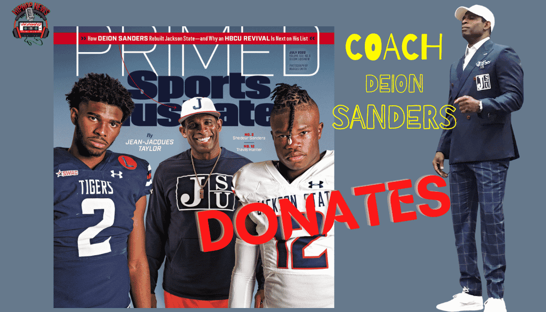 Deion Sanders Gives To Jackson State