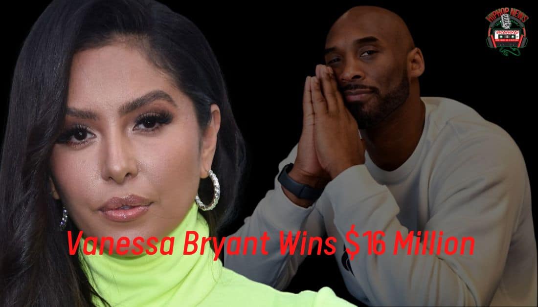 Vanessa Bryant Wins $16 Millon In Kobe Photos Lawsuit!!!