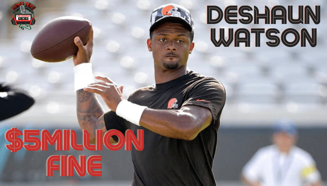 Deshaun Watson Pays $5M Fine