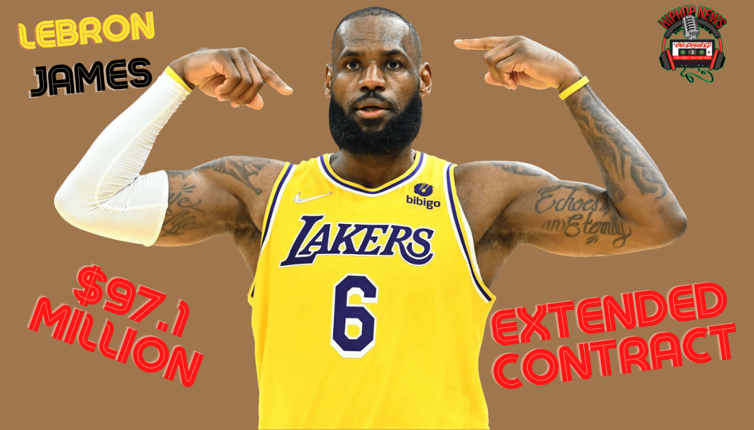 Lebron James Signs $97.1 M Contract