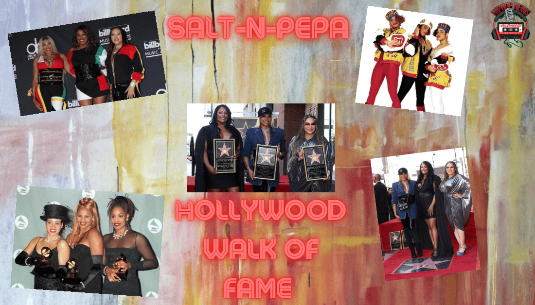 Salt-N-Pepa On The Hollywood Walk of Fame