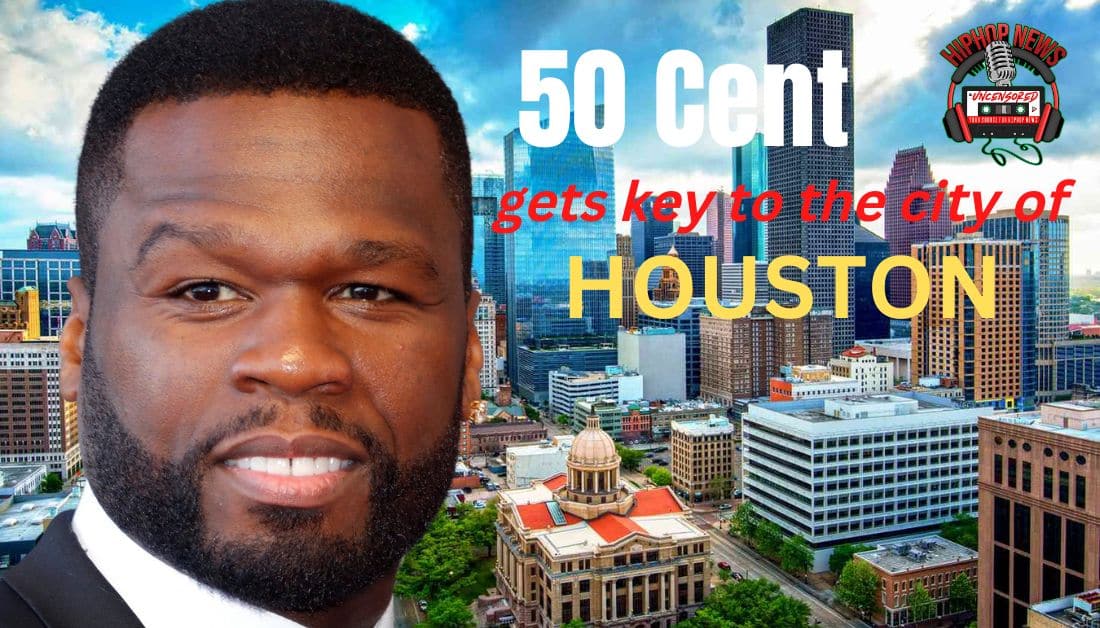 50 Cent Honored In City Of Houston