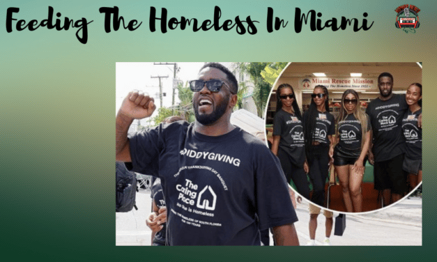 Diddy Serves Thanksgiving Dinner To Miami Homeless