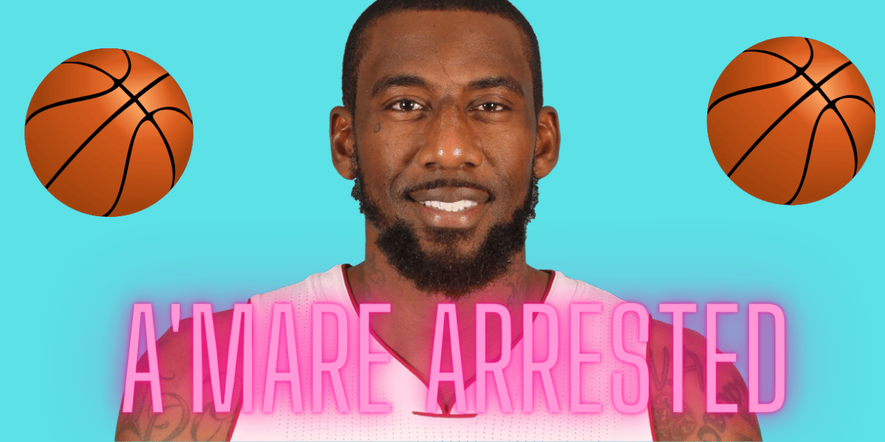 NBA Star A’Mare Stoudemire Arrested!!!!!