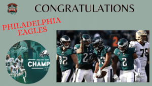 The Philadelphia Eagles are the 2022 NFC East champs #shorts  #2022NFCEastchamps #flyeaglesfly 