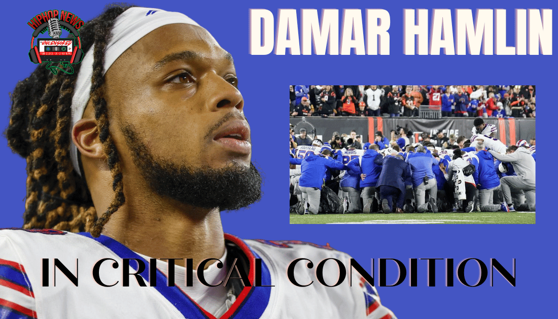 NFL Player Damar Hamlin Suffers Cardiac Arrest