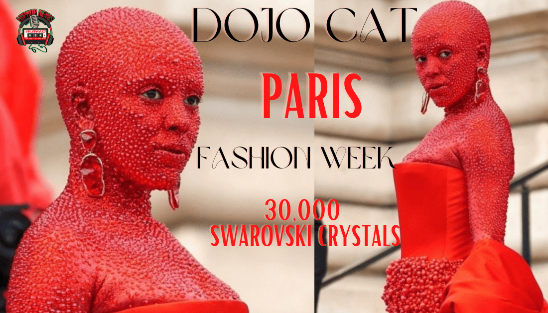 Doja Cat Was Covered In Swarovski Crystals