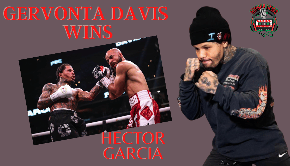 Gervonta Davis Wins Against Hector Garcia