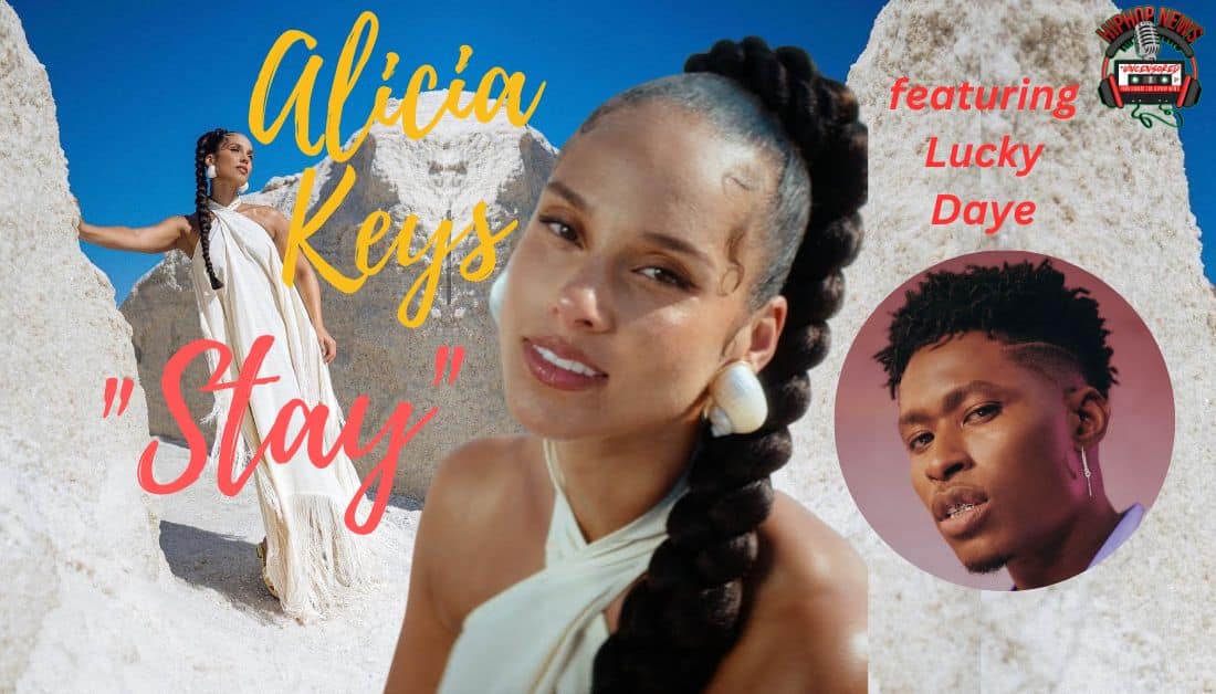 Alicia Keys and Lucky Daye In “Stay”
