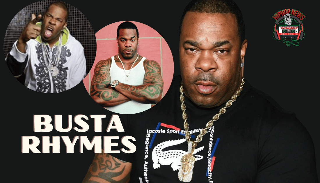 Busta Rhymes Reacts To A Woman Touching Him