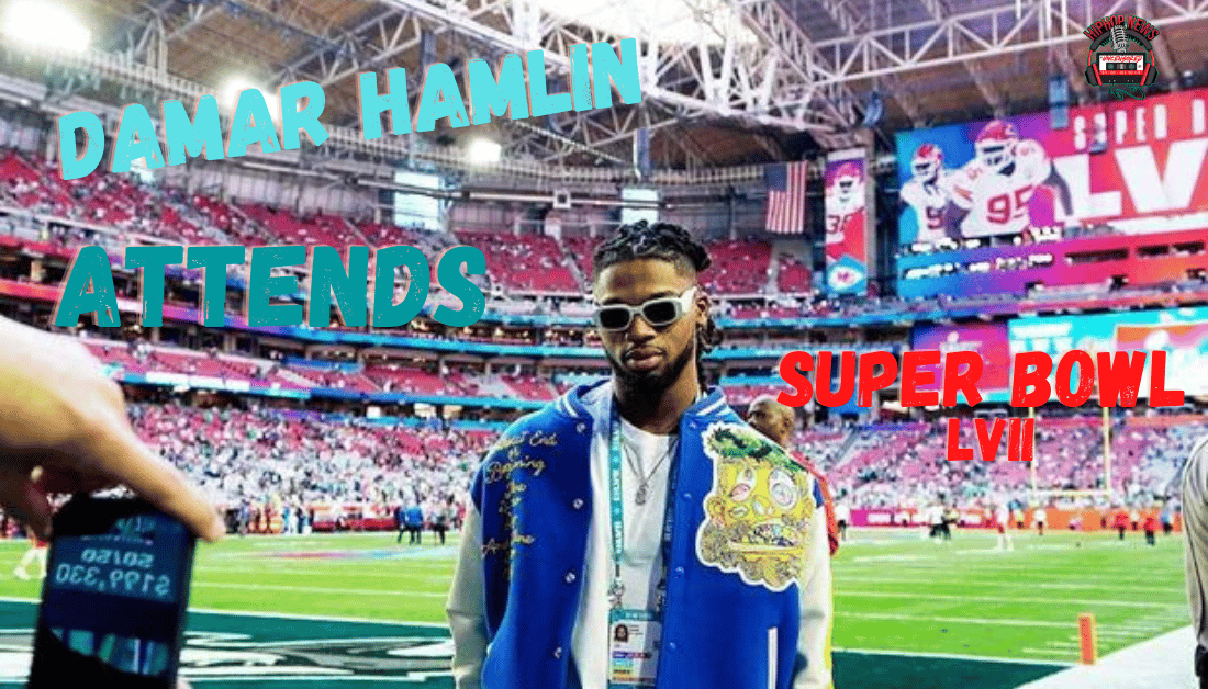 Damar Hamlin Attends The Super Bowl
